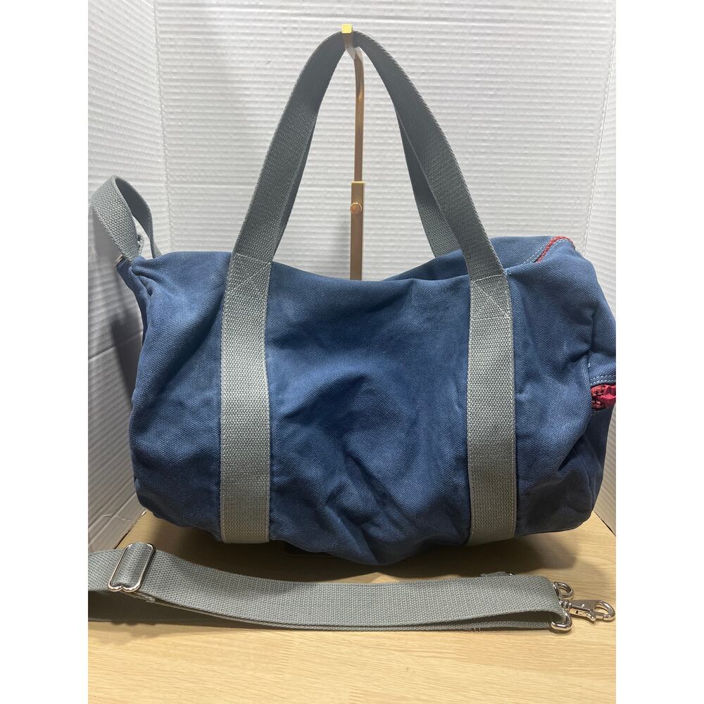 Hudson Sutler Heritage Blue/Gray Commuter Duffel Canvas Weekender Bag Paul Weiss - Picture 4 of 13